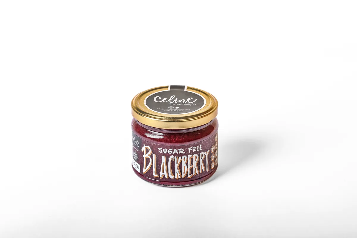 Blackberry Spread (Sugar Free) - Celine artisan Lebanese product