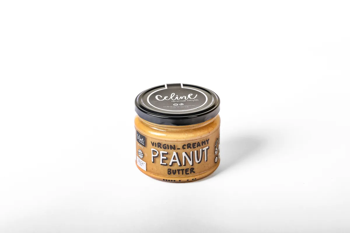 Virgin Creamy Peanut Butter - Celine artisan Lebanese product