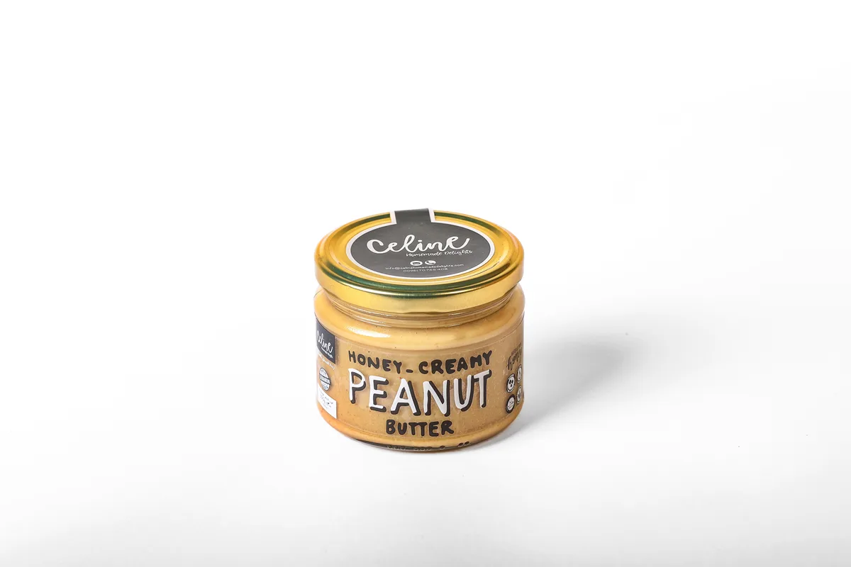 Honey Creamy Peanut Butter - Celine artisan Lebanese product