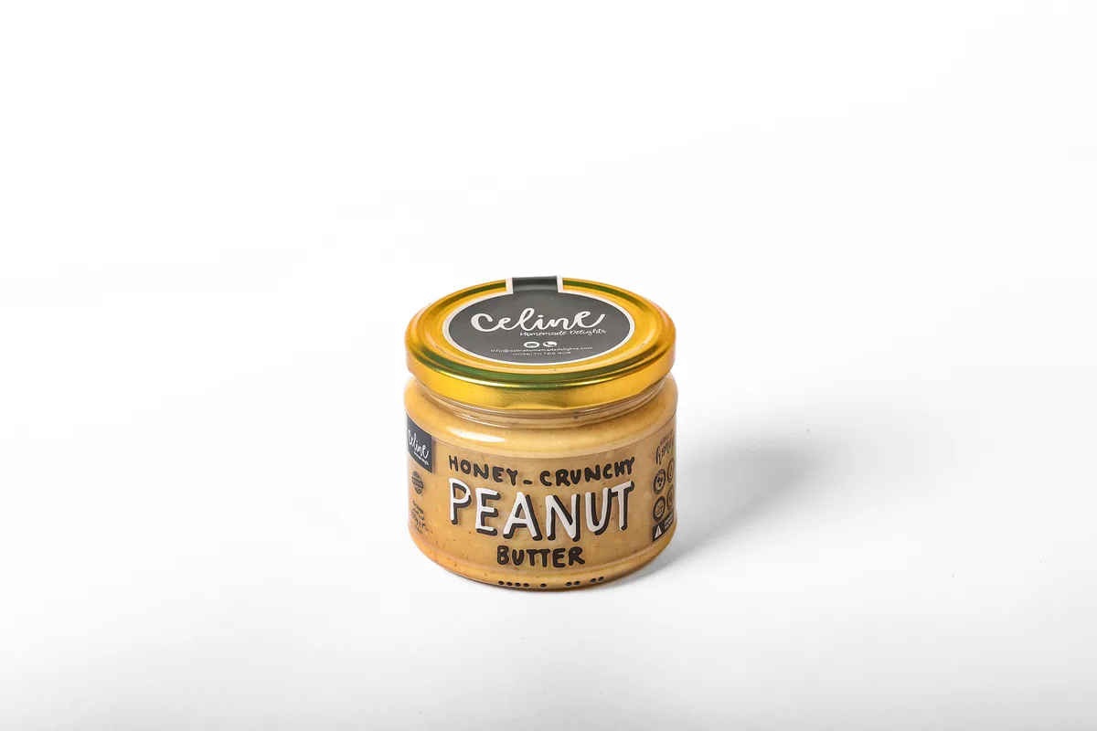 Honey Crunchy Peanut Butter - Celine artisan Lebanese product