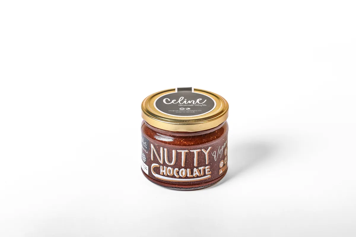 Nutty Chocolate Vegan - Celine artisan Lebanese product