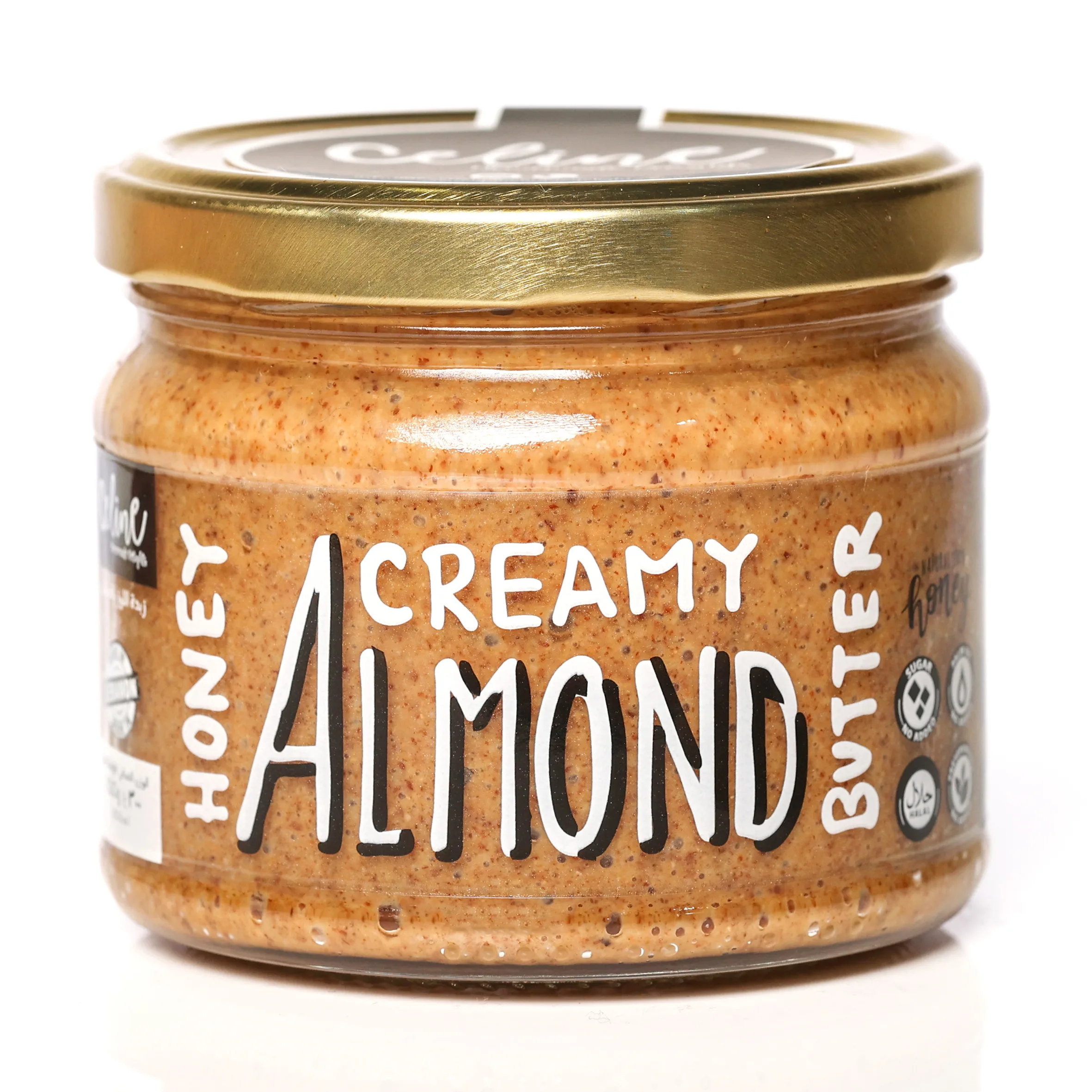 Almond Butter Honey Creamy - Celine artisan Lebanese product