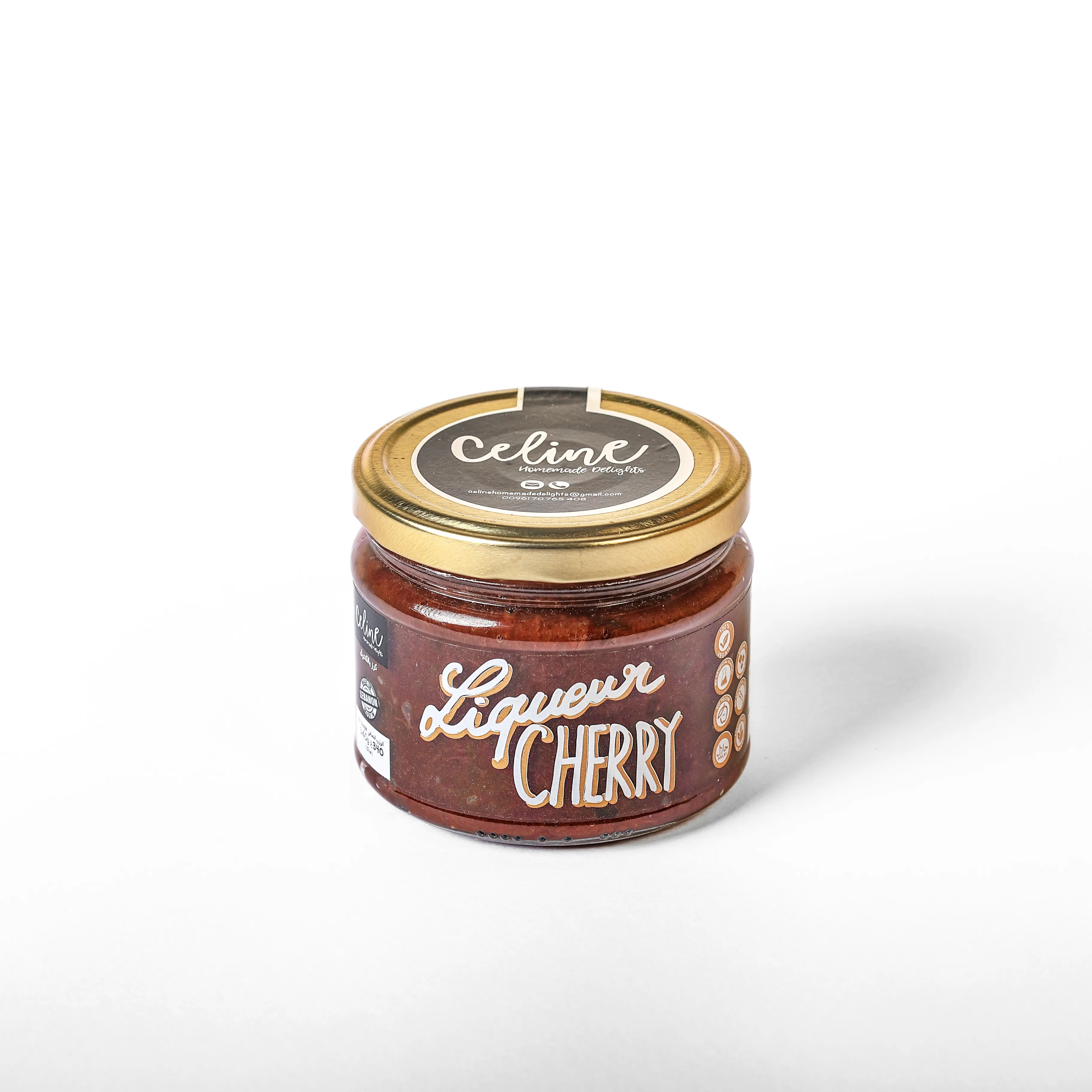 Cherry with liqueur - Celine artisan Lebanese product